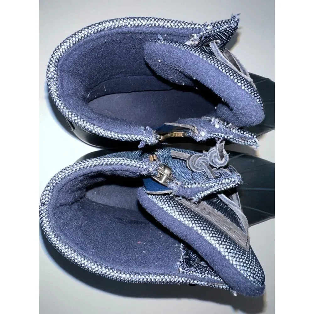 Sperry Saltwater Iridescent Duck Boots. Size 7 (women)